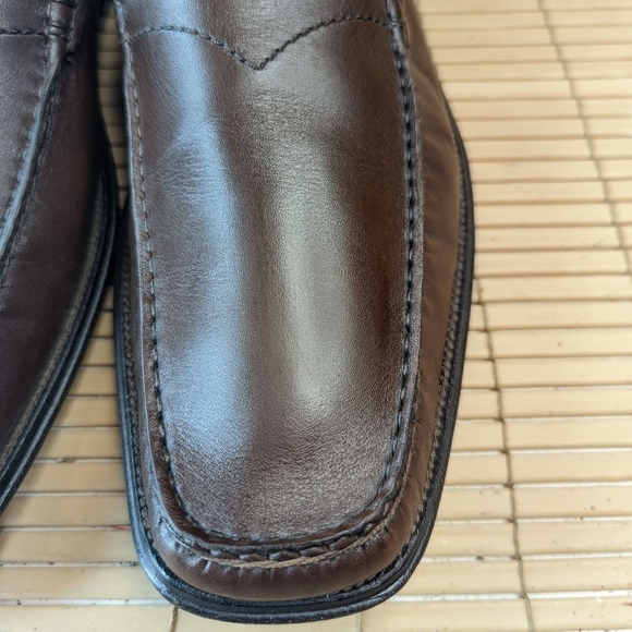 Florsheim IMPERIAL brown leather Venetian Loafers men's size 14D - Picture 5 of 11